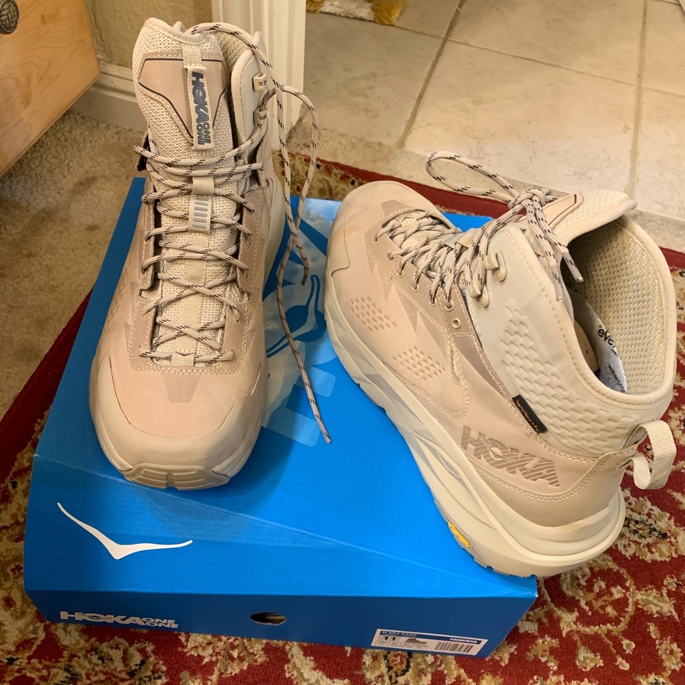 Hoka one one sky kaha boot as seen on Kanye